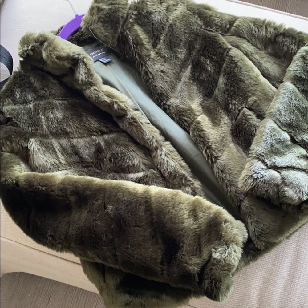 Faux Fur Coat